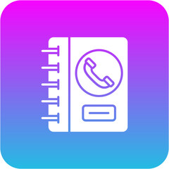 Contact Book Icon