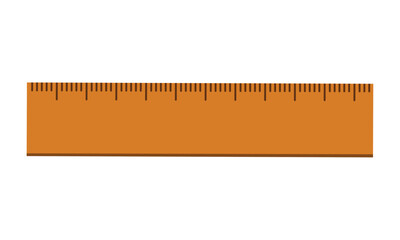 school wooden ruler