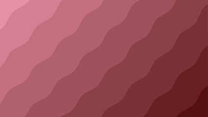 Wave Pattern Abstract background, Wallpaper With Pinkish Red colors of wave pattern. Vector illustration for design.