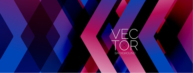 Geometric background adorned with dynamic arrows and sleek lines, forming intricate web of movement and energy, captivating the eye with its mesmerizing patterns