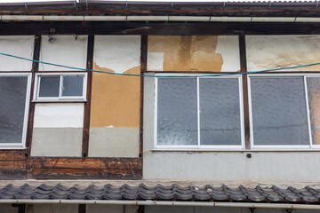 日本の岡山県岡山県倉敷市の古くてとても美しい建物