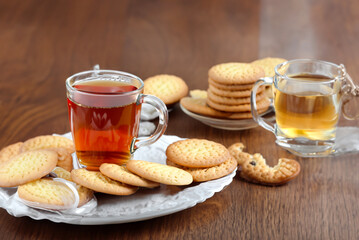 cup of tea and kettle , cup of tea and kettle whit bagrund 