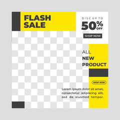 Obraz premium Modern social media post feed. Perfect for social media post , Creative vector social media post template collection. Perfect for social media post , background and web 