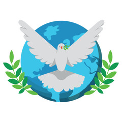 world peace day design