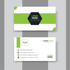 modern creative business card design template