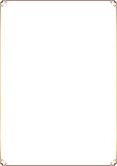 gold frame vector for flyers A4
