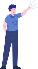 Election Character Illustration