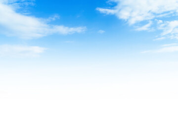 Obraz premium Cloudy Blue sky at sunset. Gradient color. Sky texture, abstract nature background in Patong Phuket Thailand
