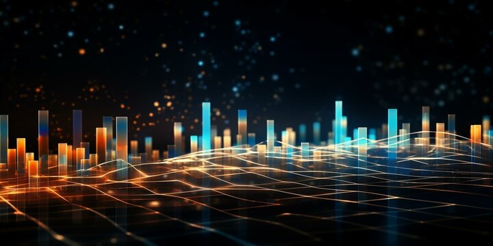 technology business neural network data background 