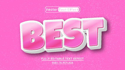 Best Editable Text Effect - Colorful 3D Text Effect