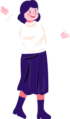 Autumn Character Illustration