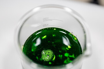 pH testing in food and Encapsulation Experiment example in the laboratory