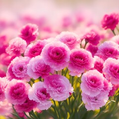 Wondrous Carnation Blossom photograph background