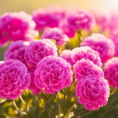 Wondrous Carnation Blossom photograph background