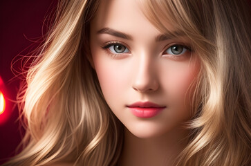 Fototapeta premium Unlock the secrets of captivating portrait photography with Lighting Techniques for Stunning Portrait Photos a visual guide to illuminating subjects for extraordinary results