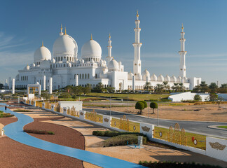 Sheikh Zayed Grand Mosque, Abu Dhabi, Vereinigte Arabische Emirate