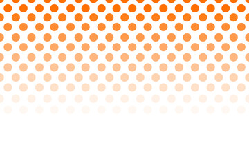 Background of orange dot gradient for backdrop.