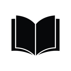 book icon vector design template simple and clean