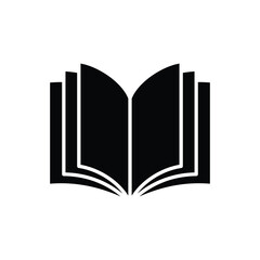 book icon vector design template simple and clean