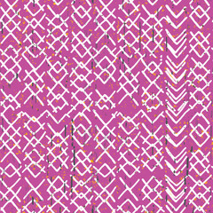 Abstract Digital Hand Painting Tie Dye Watercolor Brush Strokes Stains Splashes Seamless Pattern with Blurred Background