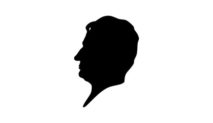 Eli Whitney silhouette