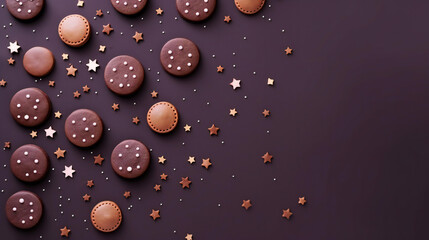 In a whimsical world, cookies covered in magical chocolate possess the ability to grant wishes. 