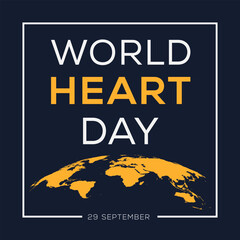World Heart Day, held on 29 September.