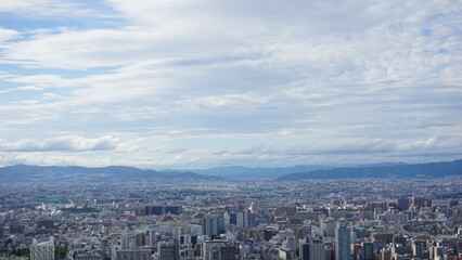 Obraz premium clouds over the city
