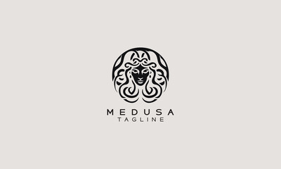 medusa art and illustration logo design