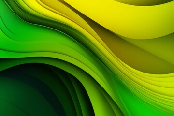 A vibrant green and yellow abstract background