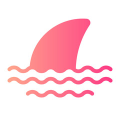 shark gradient icon