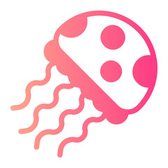 jellyfish gradient icon