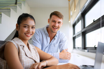 Employees are meeting at office.