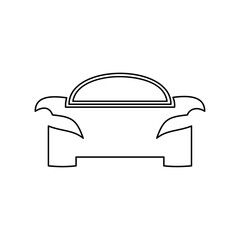 car icon with line style suitable for your business