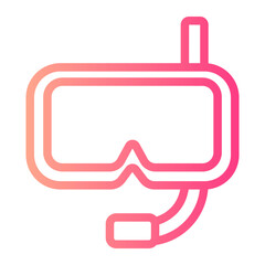 snorkel gradient icon