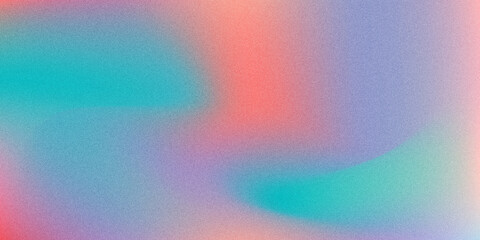 Color abstract gradient background with grain texture pastel tone defocused photo smooth lines pantone color Colorful lens flare leak on paper texture. Film photography effect
