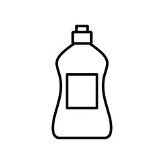 dish soap detergent icon vector 