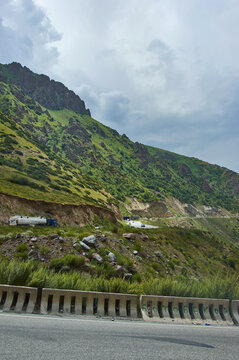 Taldyk Pass, 3615 m, Pamir Highway. Kyrgyzstan.