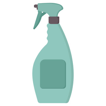 recommend clip art: Cleaning Spray bottle. Vector icon