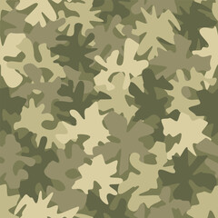 Camouflage seamless pattern background masking camo repeat print