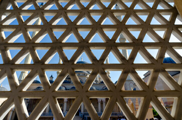 Islamic mosque in Grozny Chechnya Russia