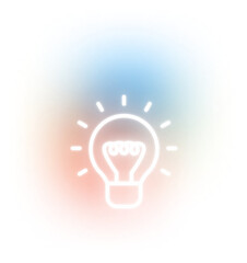light white bulb ideas bling gradient brainstorm smart thinking shadow inspiration innovation concept