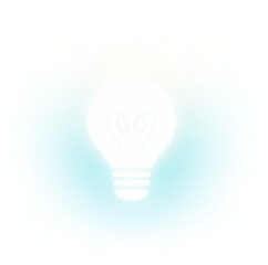 light white bulb ideas bling gradient brainstorm smart thinking shadow inspiration innovation concept