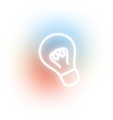 light white bulb ideas bling gradient brainstorm smart thinking shadow inspiration innovation concept