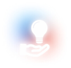 light white bulb ideas bling gradient brainstorm smart thinking shadow inspiration innovation concept