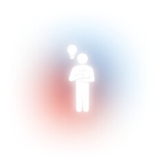 light white bulb ideas bling gradient brainstorm smart thinking shadow inspiration innovation concept