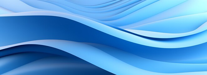 Obraz premium Seapunk Artistry: Lines and Stars on Blue Background