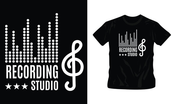 Band logos, album covers, party time musical festival vector illustration t-shirt design editable template