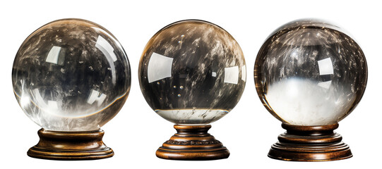 Crystal ball. PNG. Ai generated image - 645274403