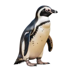 Zelfklevend Fotobehang penguin isolated on transparent background © overrust